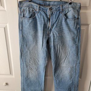 Levi's 569 Relaxed Fit Jeans - Size 38x34 - 2 PAIR